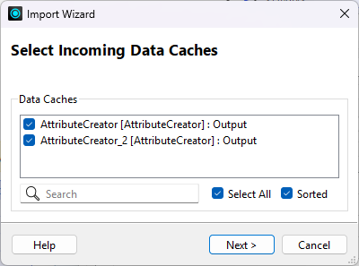 Selecting data caches